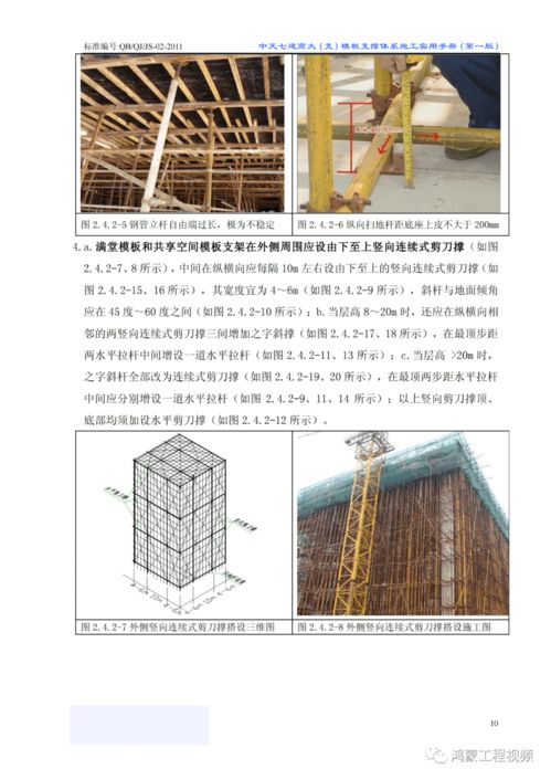 建筑工程高大模板支撐體系施工實(shí)用手冊