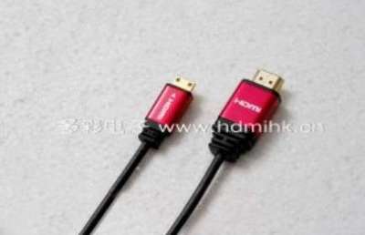 1.4版Mini-HDMI迷你接口高清數據線 轉接卡與轉接線的完美解決方案